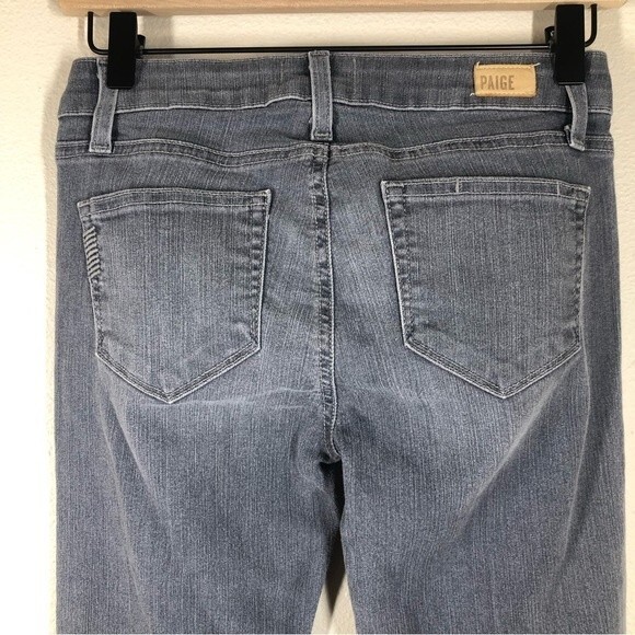 Paige Verdugo Ultra Skinny Jeans In Oxford Gray 25 - Picture 5 of 7